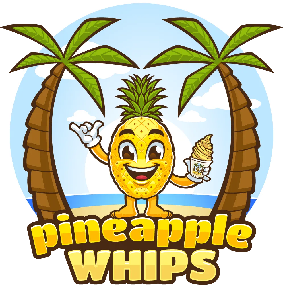 Pineapple Whips mascot by Meekow
