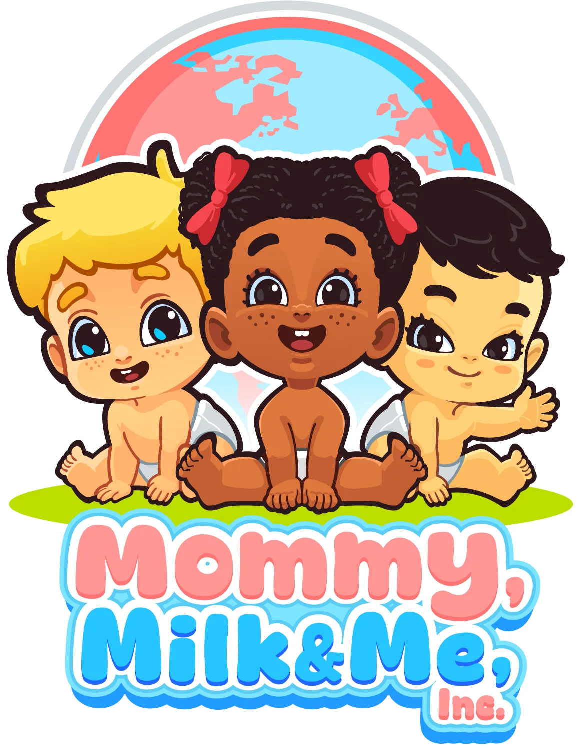 Mommy, Milk & Me character by Meekow